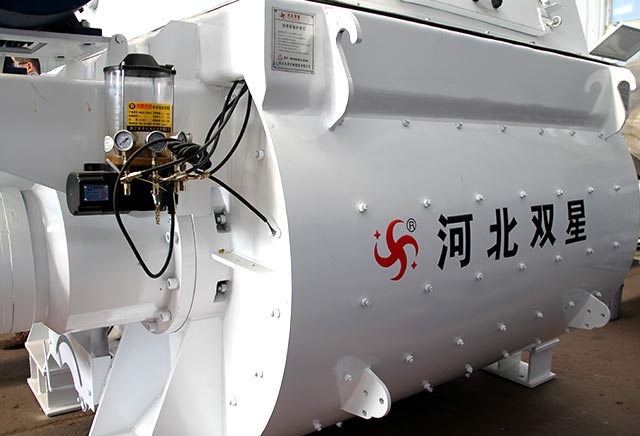 雙星JS1500型雙臥軸強(qiáng)制式攪拌機(jī)