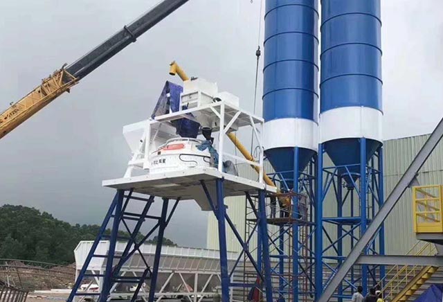 HZS75混凝土攪拌站
