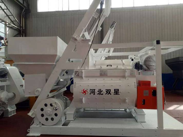 雙星JS1500型雙臥軸強(qiáng)制式攪拌機(jī)
